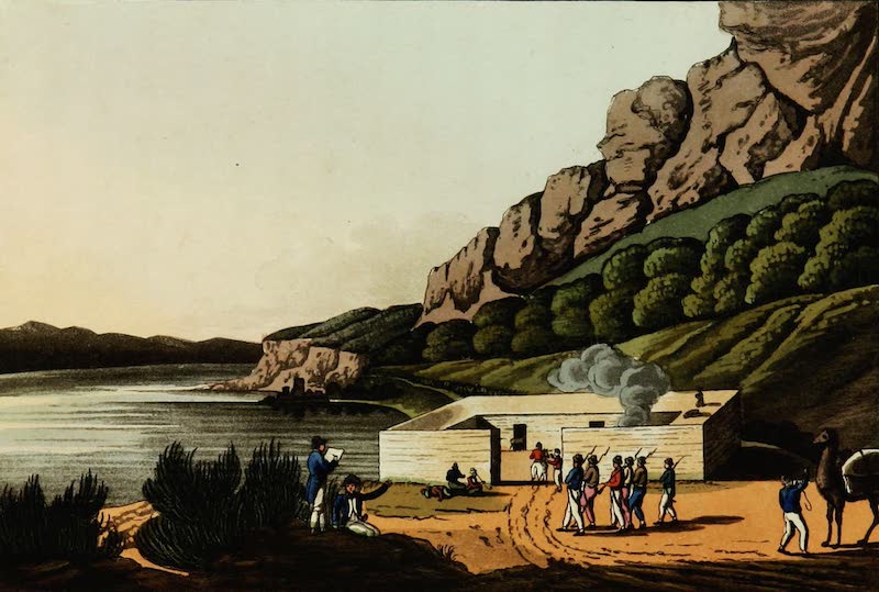 Picturesque Scenery in the Holy Land and Syria - The Lake of Tiberia (1823)