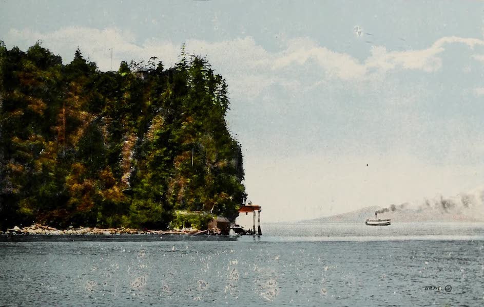 Picturesque Vancouver B.C. - Prospect Point, entrance to the Narrows (1910)