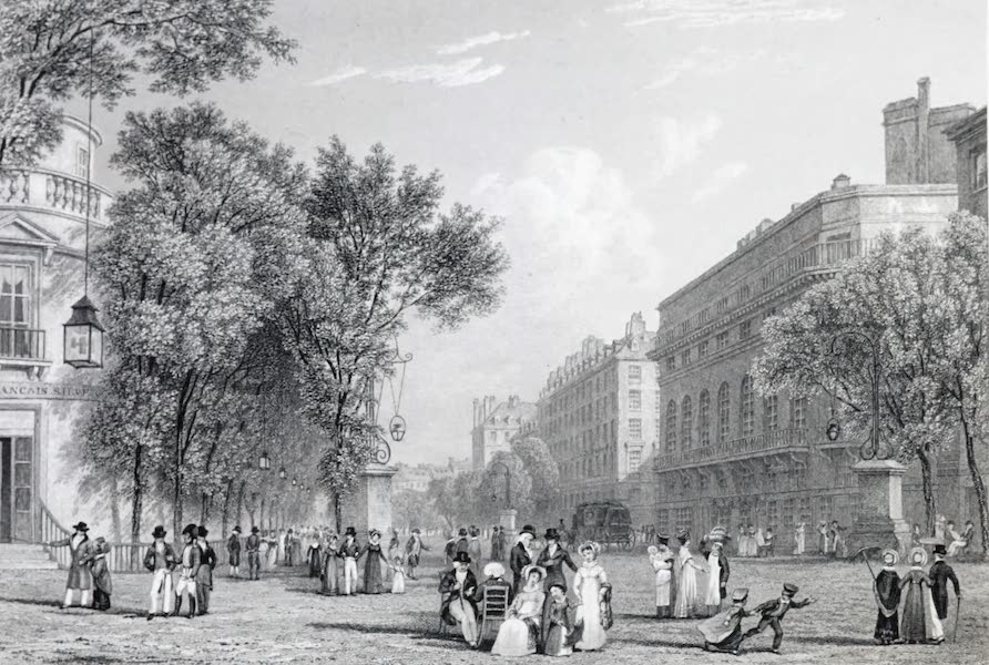 Picturesque Views of the City of Paris Vol. 2 - Italian Boulevard (1823)