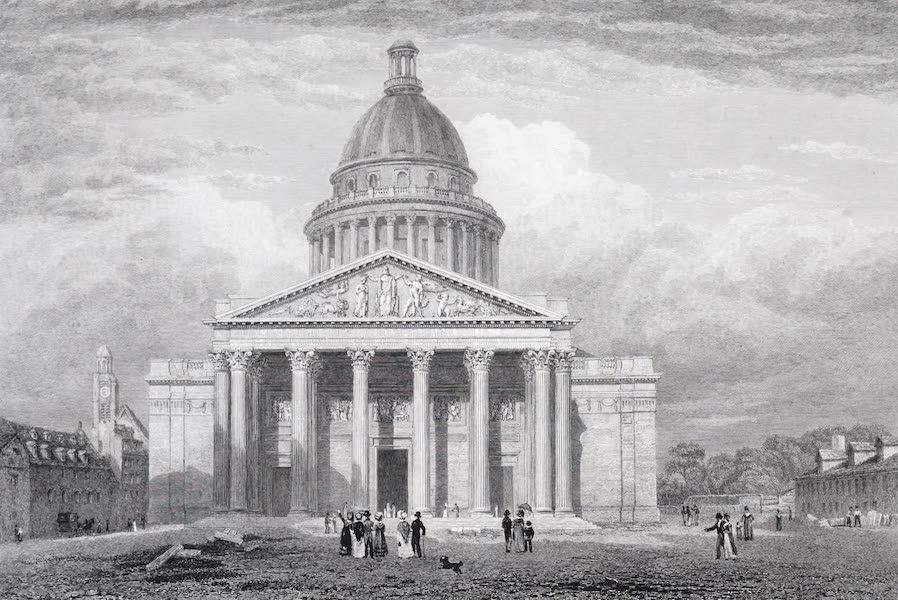 Picturesque Views of the City of Paris Vol. 2 - The Pantheon, or Church of Sainte Généviève (1823)