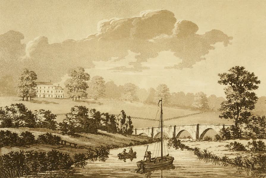 Picturesque Views on the River Medway - Teston Bridge (1793)