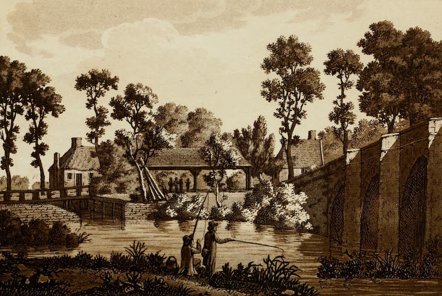 Picturesque Views on the River Medway - Twyford (1793)