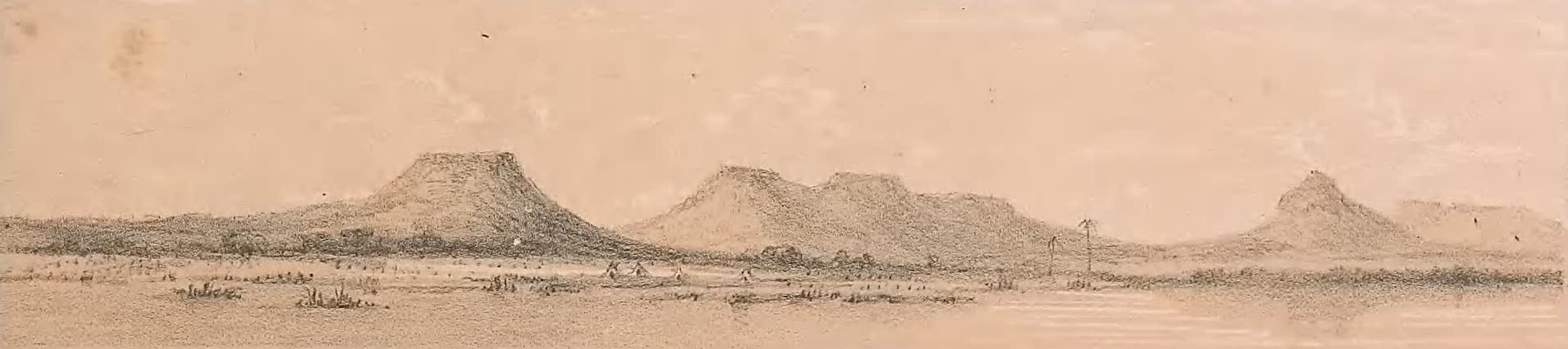 Picturesque Views on the River Niger - The Terry Mountains (1840)