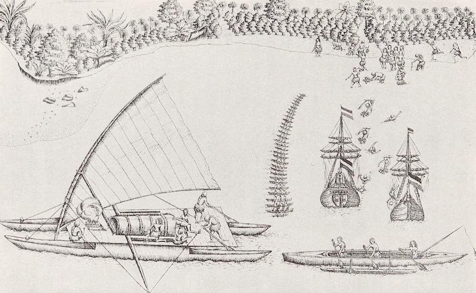 The Two Dutch Ships Under Tasman's Command