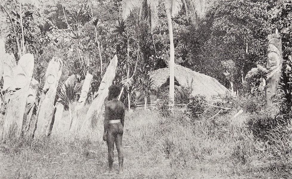 Pioneers in Australasia - A Dancing Ground and Drums at Port Sandwich (1912)