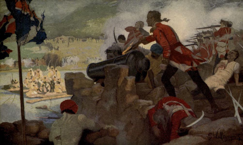 Clive at the Siege of Arcot - 1751