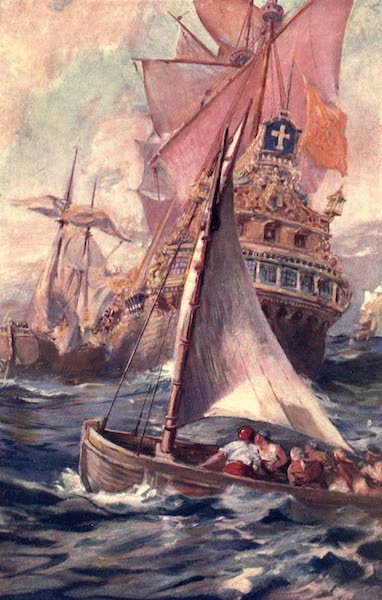 An Attack on a Spanish Galleon