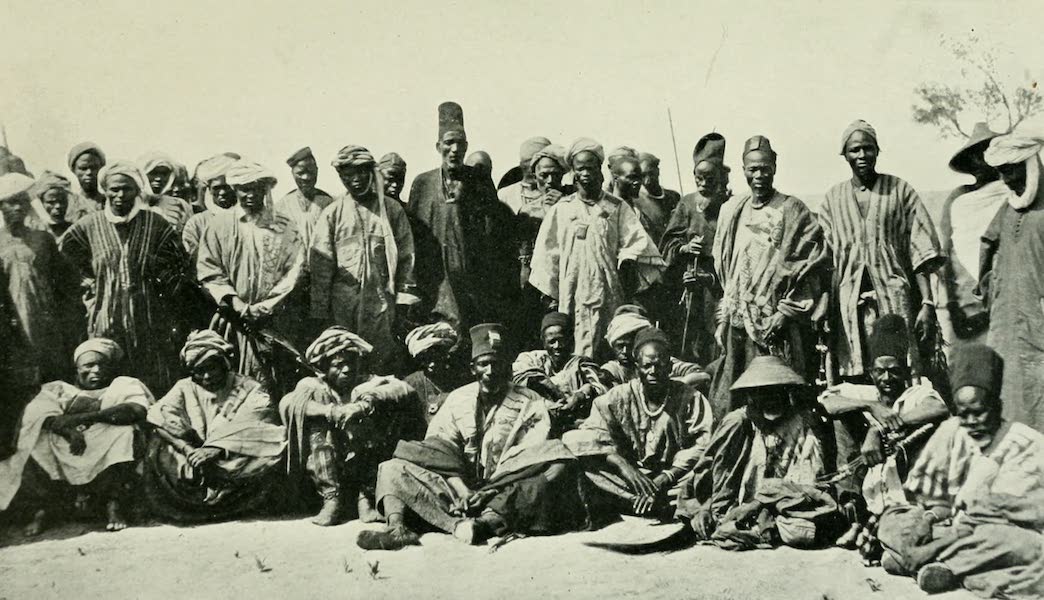 A Group of Moors and Muhammadan Negro Merchants in Ashanti