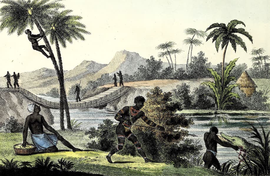 Porte-Feuille Geographique et Ethnographique [Atlas] - Negres du Senegal (1820)