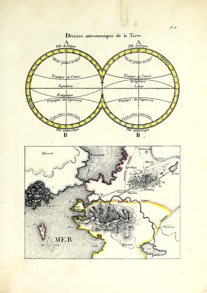 Porte-Feuille Geographique et Ethnographique [Atlas]