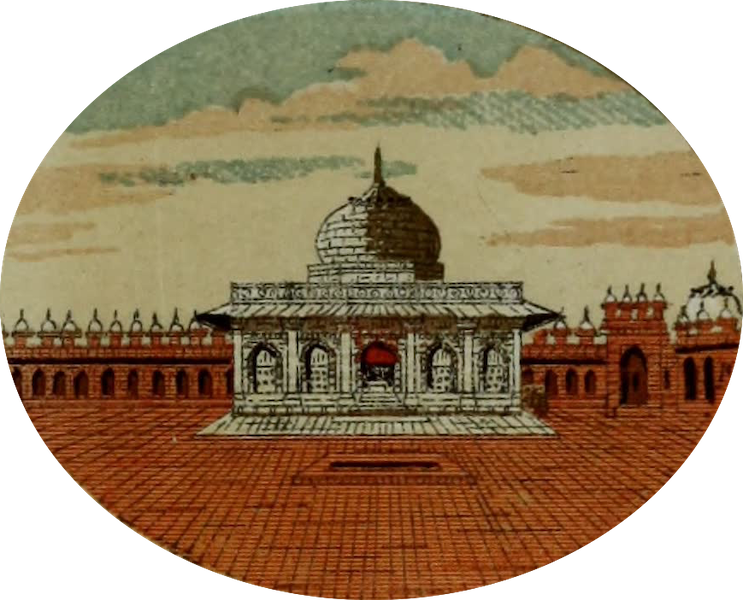 Rambles and Recollections of an Indian Official Vol. 2 - Tomb of the Saint Saleem at Futtehpore Secree (1844)