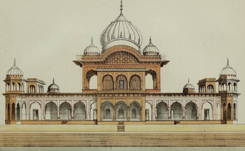 Rambles and Recollections of an Indian Official Vol. 2 - Tomb of Runjeet Sing at Goverdhun (1844)