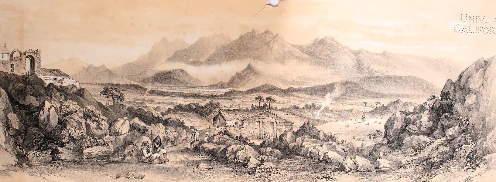 Rambles in the Islands of Corsica and Sardinia - The Limbara, from Tempio (1861)