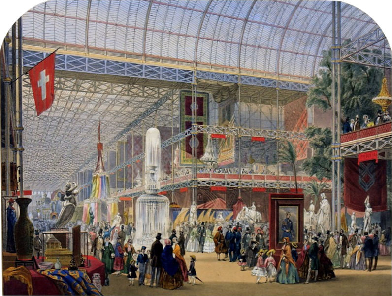 Recollections of the Great Exhibition - The Nave and Transept (1851)