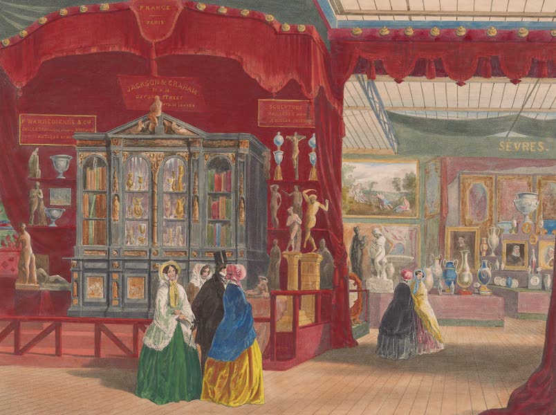 Recollections of the Great Exhibition - France, (Sevres Court) (1851)
