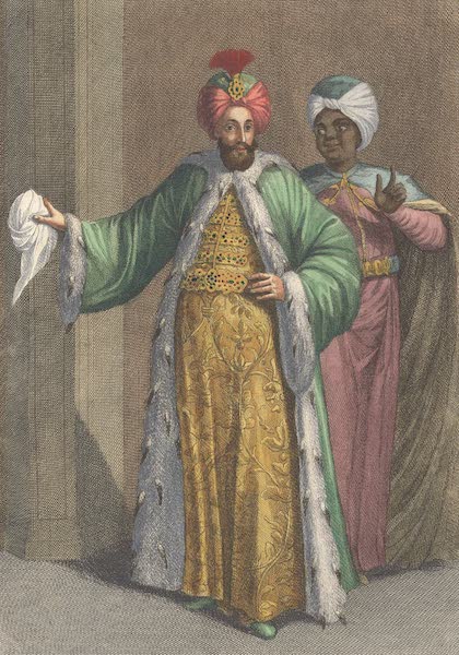 Le Grand Seigneur dans Le Serrail