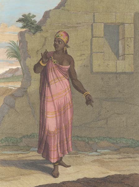 Recueil de Cent Estampes Representant Differentes Nations du Levant - Femme Moresque (1714)