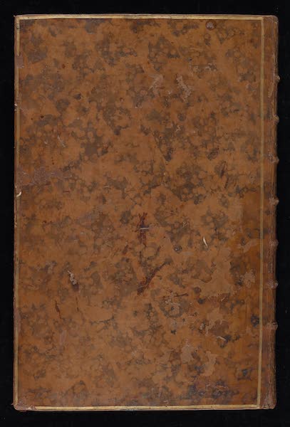 Recueil de Cent Estampes Representant Differentes Nations du Levant - Back Cover (1714)