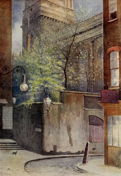 Relics & Memorials of London City - St. Bride's Well, Church, and Churchyard (1910)