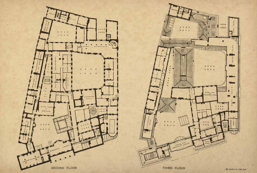 Plans of the East India House in Leadenhall Street, 1858 | History Archive