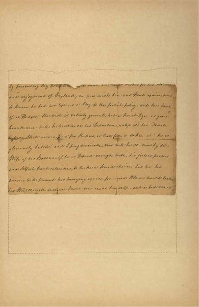 A Letter from Eliza Draper, dated Tellicherry, April, 1769 [VII]