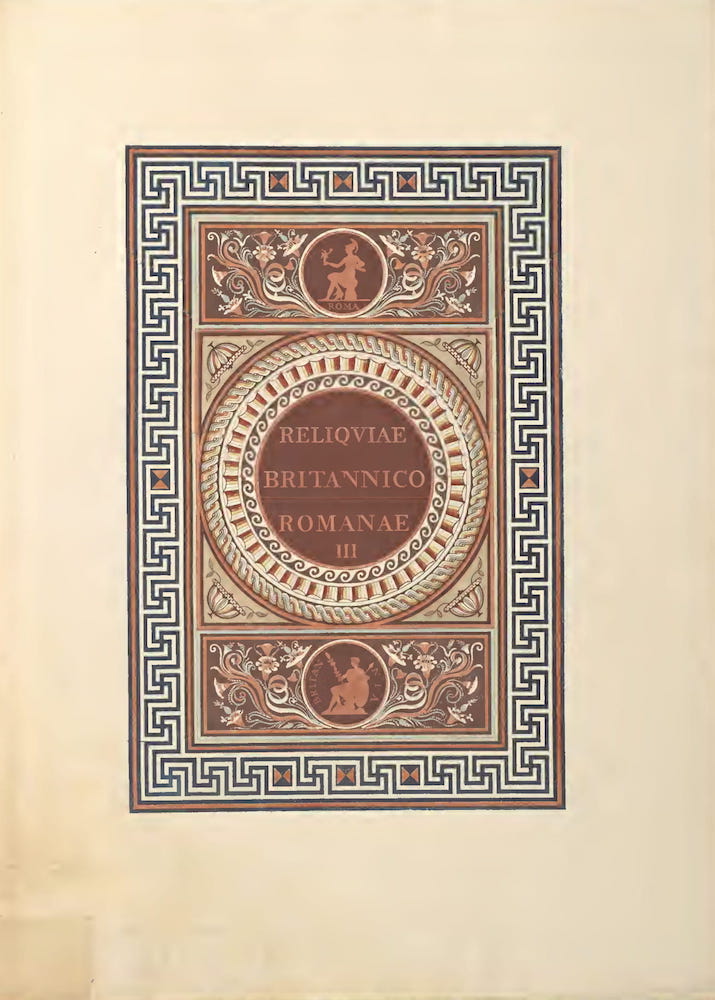 Reliquiae Britannico-Romanae Vol. 3 - Title Page