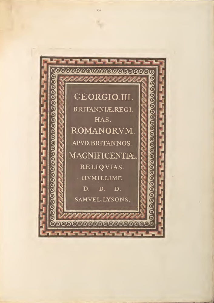 Archaeology - Reliquiae Britannico-Romanae Vol. 4