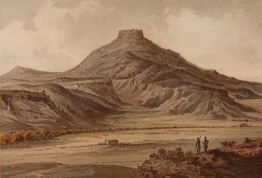 Report of the Exploring Expedition from Santa Fe - Abiquiu Peak, Looking Westerly (1876)