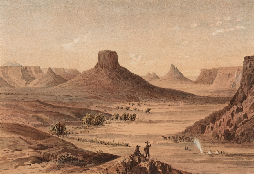 Report of the Exploring Expedition from Santa Fe - The Cabazon from near Camp 54 (1876)