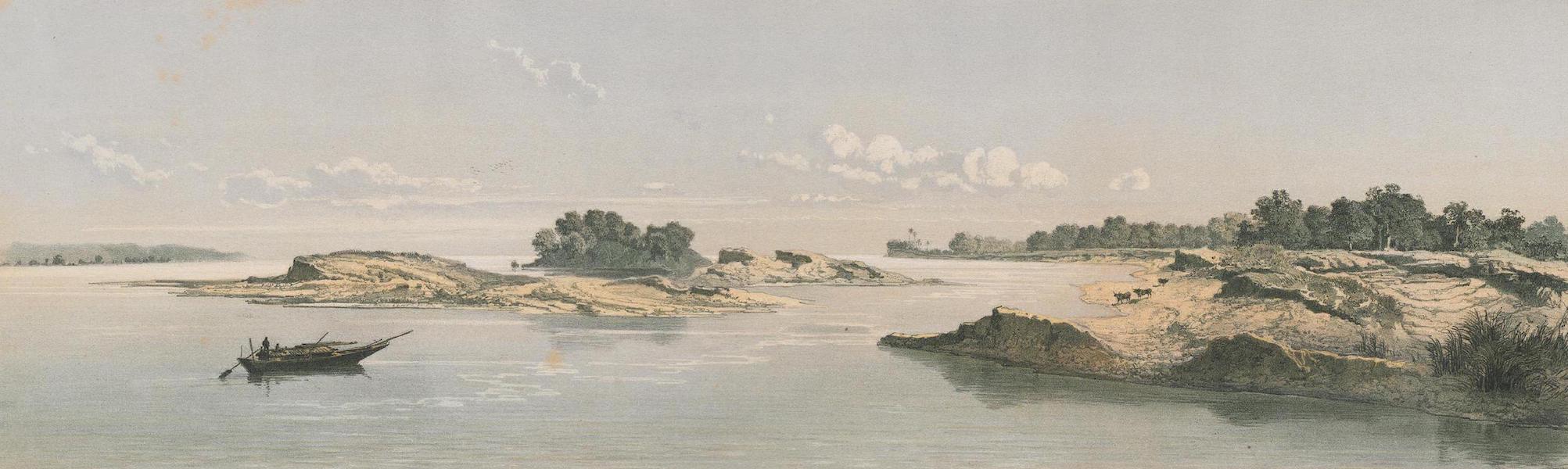 Results of a Scientific Mission to India and High Asia Atlas - Alluvial Deposits in the Brahmaputra Above Rakusni Hill Assam (1866)