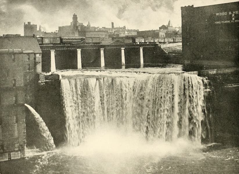 Rochester, the Flower City - Upper Falls of the Genesee River (1905)