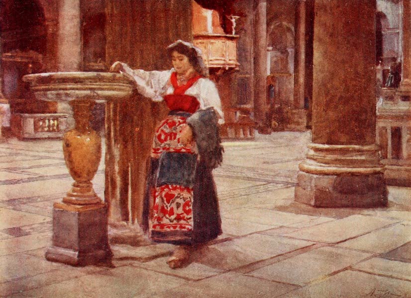 Rome, Painted and Described - In the Church of Ara Coeli (1905)