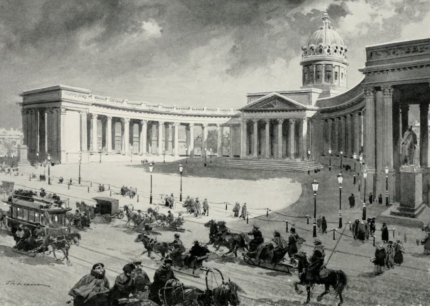 Russia, Painted and Described - Kazan Cathedral (1913)