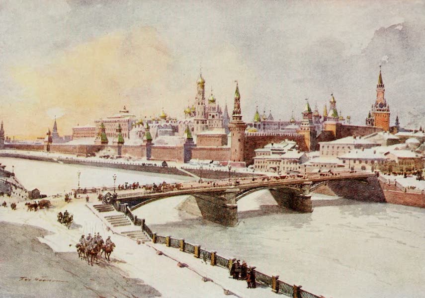 Russia, Painted and Described - The Kremlin, Moscow (1913)