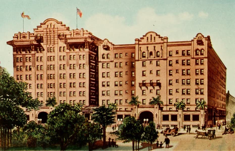 San Antonio, A Descriptive View Book in Colors - St. Anthony Hotel (1913)