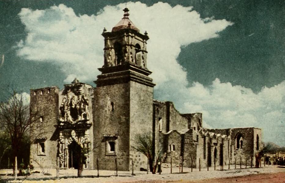 San Antonio, A Descriptive View Book in Colors - Mission San Jose (1913)