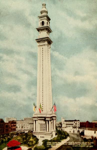 San Antonio, A Descriptive View Book in Colors - Proposed Monument to be Erected in Honor of the Heroes of the Alamo (1913)