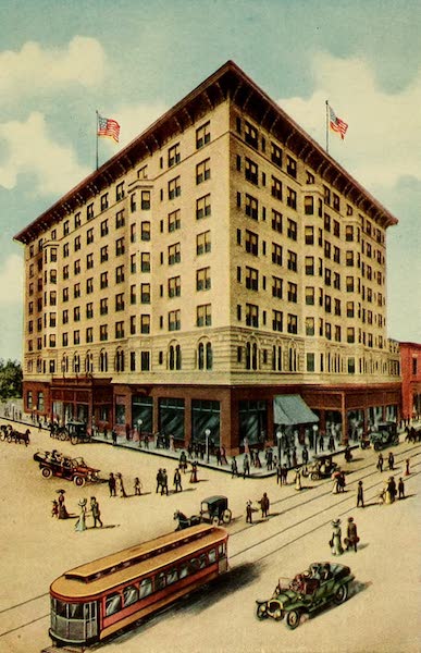 San Antonio, A Descriptive View Book in Colors - Gunter Hotel (1913)