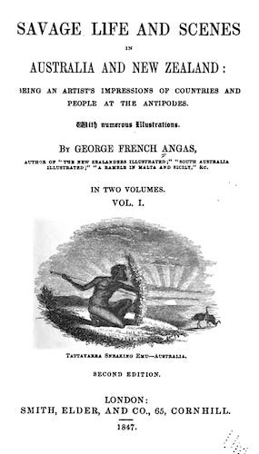 Google Books - Savage Life and Scenes in Australia and New Zealand Vol. 1