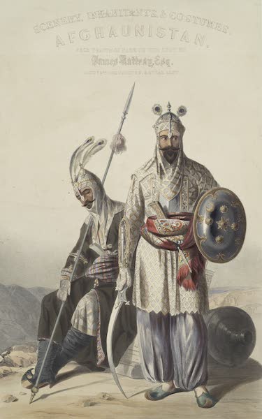 Illustrated Title Page - Dourraunnee chieftains in full armour