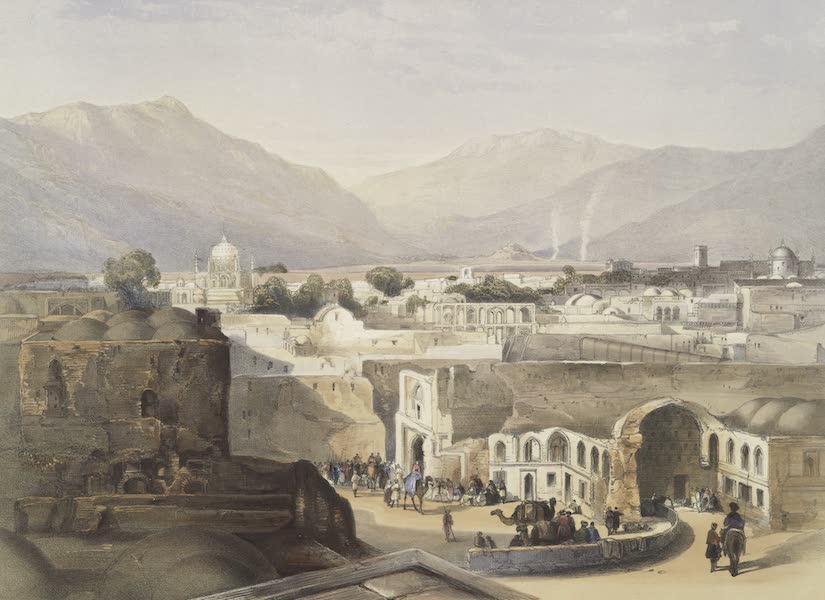Interior of the city of Kandahar, from the house of the sirdar