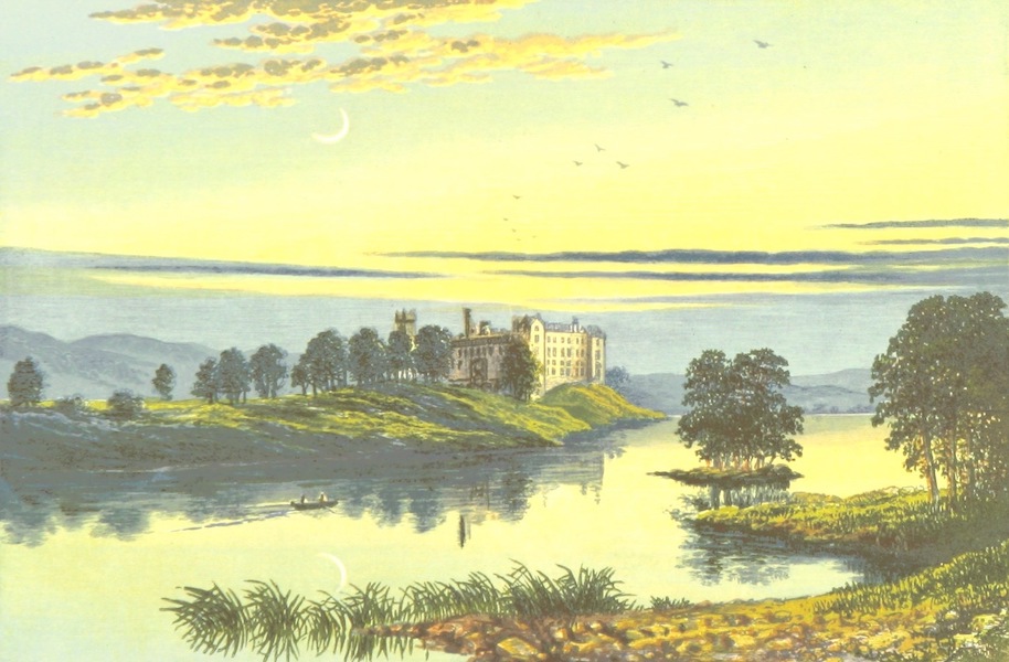 Scottish Loch Scenery - Linlithgow Loch (1882)