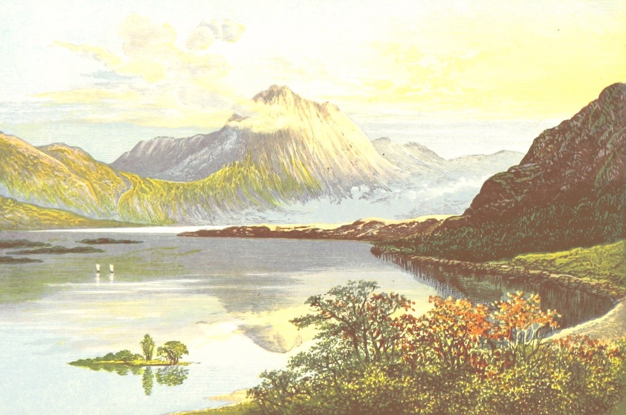 Scottish Loch Scenery - Loch Maree (1882)
