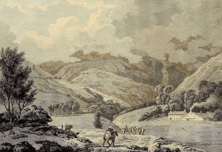 Select Views in Great Britain - Coniston Lake (1813)