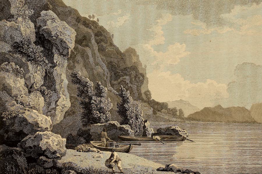 Select Views in Great Britain - Winnandermere Lake (1813)