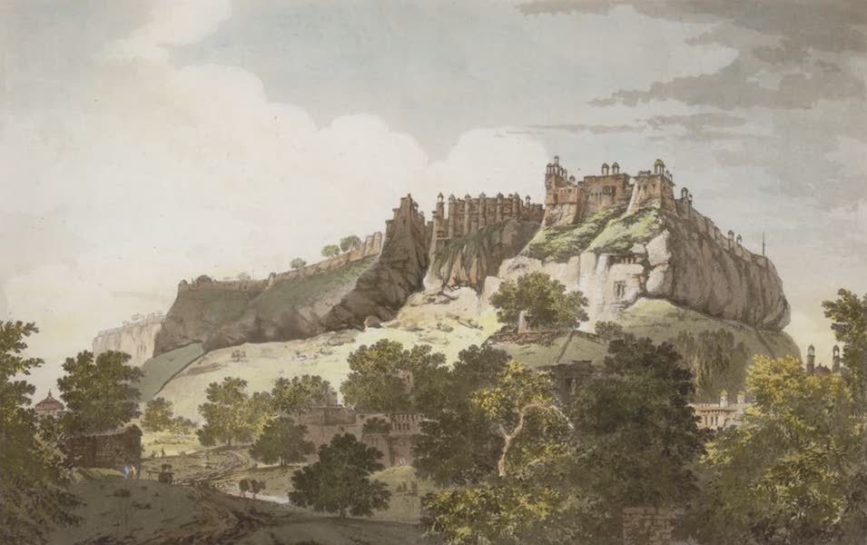 A View of the Fort of Gwalior, from the N.W.