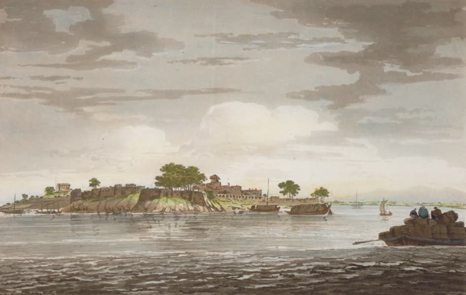 A View of the Fort of Mongheer, upon the banks of the River Ganges