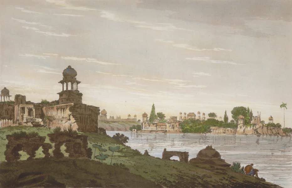 A View of Part of the Ruins of the City of Agra