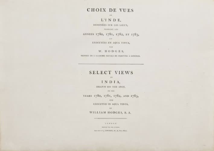 British Library - Select Views in India