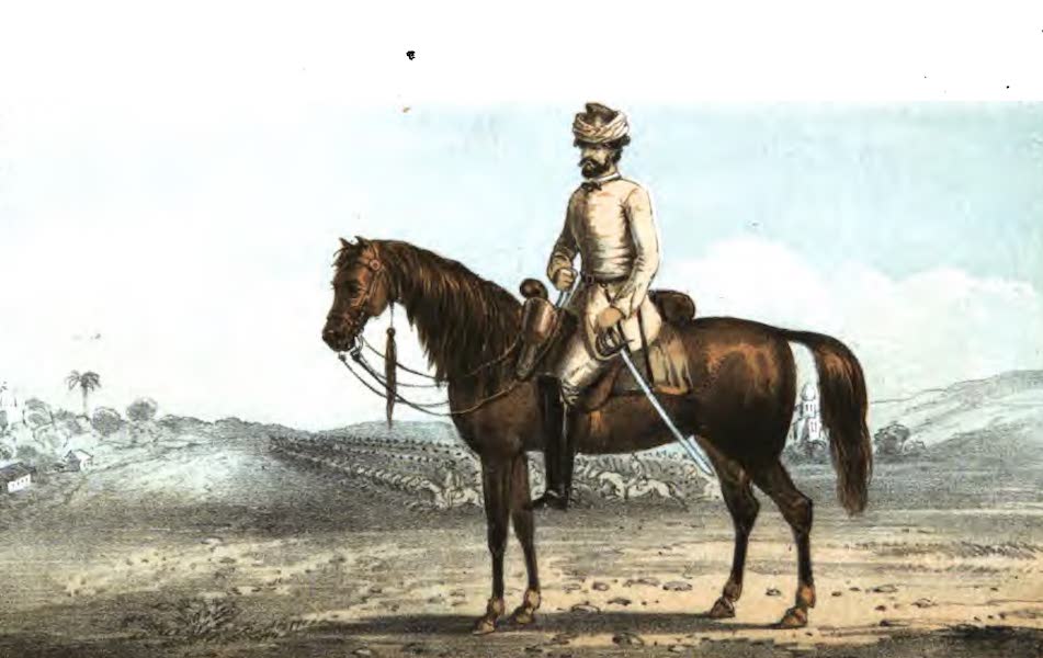 A Volunteer Trooper of the Meerut Khakee Ressalah [Frontispiece]